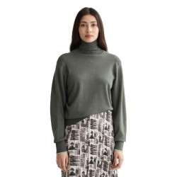 блуза,мъжки,пуловери,дамски,пуловери,scotch,&,soda,relaxed,fit,roll,high,neck,sweater,green,(thyme)