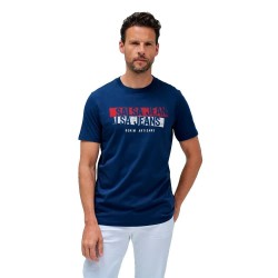 тениска,мъжки,тениски,salsa,jeans,21010251,slim,fit,t,shirt,dark,blue,(blue)