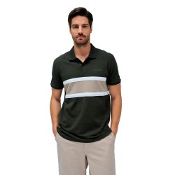 дънки,мъжки,блузи,с,яка,salsa,jeans,21010297,regular,fit,polo,dark,green,(green)