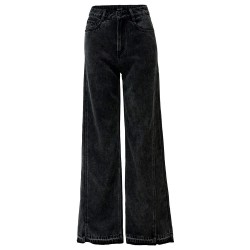 дънки,дамски,панталони,salsa,jeans,21010387,wide,leg,jeans,black