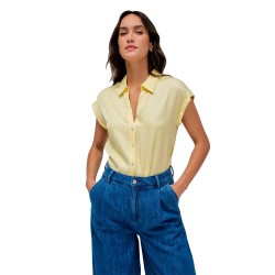 дънки,дамски,блузи,дамски,ризи,salsa,jeans,21010445,regular,fit,sleeveless,shirt,light,yellow,(yellow)