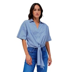 дънки,дамски,блузи,дамски,ризи,salsa,jeans,21010534,loose,fit,shirt,light,blue,(blue)