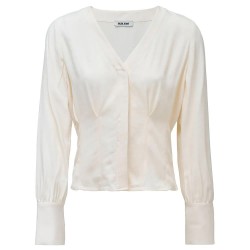 дънки,дамски,блузи,дамски,ризи,salsa,jeans,corset,slim,fit,blouse,light,pearl,(beige)