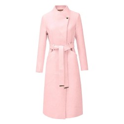 палто,дамски,якета,и,палта,salsa,jeans,pea,coat,medium,pink,v1