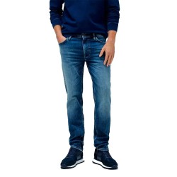 дънки,мъжки,панталони,salsa,jeans,s,activ,regular,fit,jeans,medium,light,(blue)