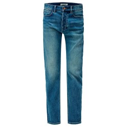 дънки,мъжки,панталони,salsa,jeans,thermolite,slim,fit,jeans,medium,light,(blue)