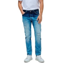 дънки,мъжки,панталони,salsa,jeans,strong,regular,fit,jeans,medium,wash,(blue)