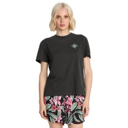 тениска,дамски,тениски,volcom,lock,it,up,short,sleeve,t,shirt,vintage,black