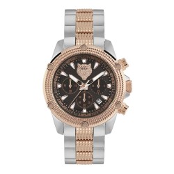 Часовник Philipp plein sport Hurricane Chrono 44 mm watch - Golden (Rose Gold / Silver-Gray) часовник,часовници,philipp,plein,sport,hurricane,chrono,44,mm,watch,golden,(rose,gold,silver,gray)