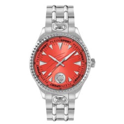 часовник,часовници,philipp,plein,sport,lineman,watch,silver,grey,red,(silver)