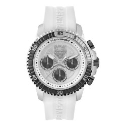 часовник,часовници,philipp,plein,sport,powerlift,45,mm,watch,white,(silver)