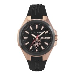 часовник,часовници,philipp,plein,sport,tigermaster,watch,black,rose,gold,(brown)