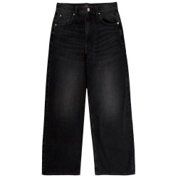 Дънки Balmohk Loose Wide Leg Bernarda jeans - Black (Black / Black) дънки,дамски,панталони,balmohk,loose,wide,leg,bernarda,jeans,black,(black,black)