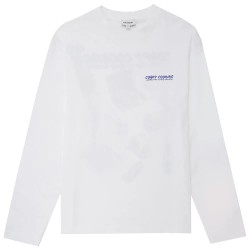Тениска Balmohk Print Picnic long sleeve T-shirt - White (White / White) тениска,мъжки,тениски,balmohk,print,picnic,long,sleeve,t,shirt,white,(white,white)