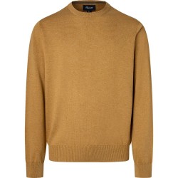 блуза,мъжки,пуловери,façonnable,cosilk,sweater,brown,(tobacco,brown)