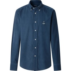 риза,с,дълъг,ръкав,мъжки,ризи,façonnable,gg,babycrd,embr,long,sleeve,shirt,naval,blue,(blue)