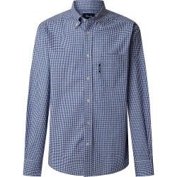 риза,с,дълъг,ръкав,мъжки,ризи,façonnable,gingh,pop,long,sleeve,shirt,blue