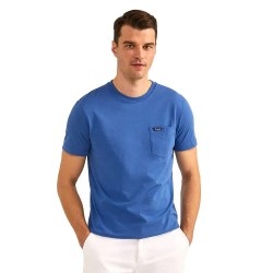 тениска,мъжки,тениски,façonnable,indemodable,t,shirt,blue