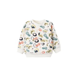 Блуза Zippy 3107413701 sweatshirt - White (White) блуза,детски,блузи,zippy,3107413701,sweatshirt,white,(white)
