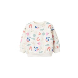 Блуза Zippy 3107433701 sweatshirt - White (White) блуза,детски,блузи,zippy,3107433701,sweatshirt,white,(white)