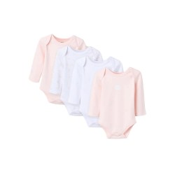 Zippy 3107468901 Long Sleeve Body 4 units - Multicolor (Mixed) детски,облекла,за,момчета,детски,облекла,за,момичета,zippy,3107468901,long,sleeve,body,4,units,multicolor,(mixed)