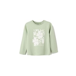Тениска Zippy 3107525803 long sleeve T-shirt - Green (Light Green) тениска,мъжки,тениски,дамски,тениски,zippy,3107525803,long,sleeve,t,shirt,green,(light,green)