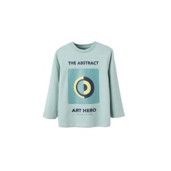 Тениска Zippy 3107551403 long sleeve T-shirt - Green (Light Green) тениска,мъжки,тениски,дамски,тениски,zippy,3107551403,long,sleeve,t,shirt,green,(light,green)