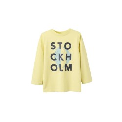 Тениска Zippy 3107552103 long sleeve T-shirt - Yellow (Yellow) тениска,мъжки,тениски,дамски,тениски,zippy,3107552103,long,sleeve,t,shirt,yellow,(yellow)