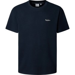 тениска,мъжки,тениски,pepe,jeans,contrast,connor,short,sleeve,t,shirt,dulwich,blue,(blue)