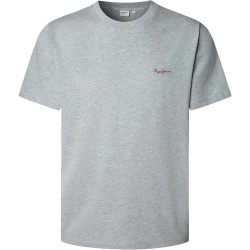 тениска,мъжки,тениски,pepe,jeans,contrast,connor,short,sleeve,t,shirt,marl,grey,(grey)