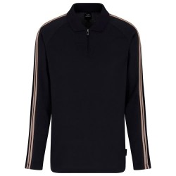 мъжки,блузи,с,яка,armani,exchange,xm001363,af13026,long,sleeve,polo,black,(deep,navy)