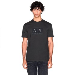 тениска,мъжки,тениски,дамски,тениски,armani,exchange,xm001463,af10356,short,sleeve,t,shirt,grey,(chocolate)