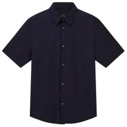 риза,с,къс,ръкав,дамски,ризи,мъжки,ризи,armani,exchange,xm001566,af19193,short,sleeve,shirt,blue,(deep,navy)