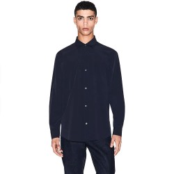 Риза с дълъг ръкав Armani exchange XM001567_AF19193 long sleeve shirt - Blue (Deep Navy) риза,с,дълъг,ръкав,дамски,ризи,мъжки,ризи,armani,exchange,xm001567,af19193,long,sleeve,shirt,blue,(deep,navy)