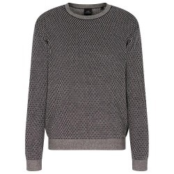 Блуза Armani exchange XM001913_AF18841 sweater - Grey (Deep Navy / Wind Chime Ch) блуза,мъжки,пуловери,armani,exchange,xm001913,af18841,sweater,grey,(deep,navy,wind,chime,ch)