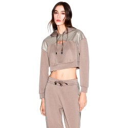 Суичър Armani exchange XW000996_AF16111 hoodie - Brown (Brown Bass) суичър,дамски,блузи,armani,exchange,xw000996,af16111,hoodie,brown,(brown,bass)