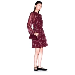 рокля,дамски,поли,и,рокли,armani,exchange,xw001018,af12051,dress,red,(blossom,print)