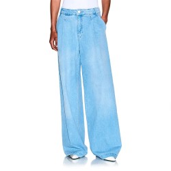 панталони,дамски,панталони,armani,exchange,xw001105,af14494,high,waist,pants,blue,(light,blue,denim)