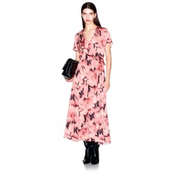 рокля,дамски,поли,и,рокли,armani,exchange,xw001338,af12743,dress,pink,(sunset,print)