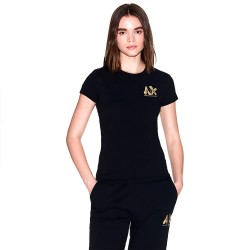 тениска,дамски,тениски,armani,exchange,xw001347,af17173,short,sleeve,t,shirt,black,(black)