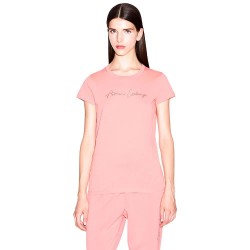 тениска,мъжки,тениски,дамски,тениски,armani,exchange,xw001457,af10356,short,sleeve,t,shirt,pink,(petal,pop)