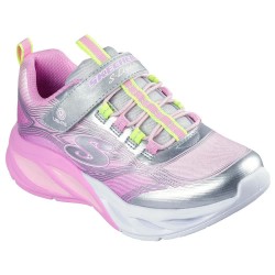 маратонки,детски,маратонки,skechers,cosmic,glow,trainers,silver,sparkle,mesh,multi,trim,(pink)