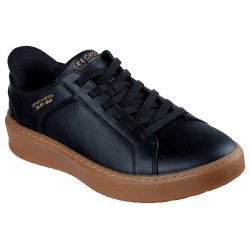 маратонки,мъжки,маратонки,skechers,court,break,trainers,black,(black,duraleather,gum,midsole,trim)