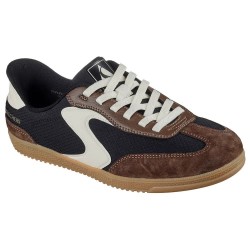 маратонки,дамски,маратонки,skechers,hotshot,trainers,black,nylon,brown,leather,trim