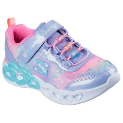маратонки,детски,маратонки,skechers,light,infinite,heart,ligh,trainers,lavender,sparkle,mesh,multi,trim,(purple)
