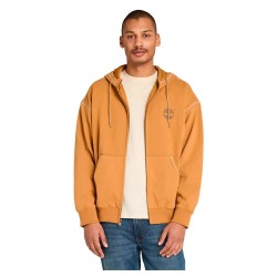 блуза,мъжки,пуловери,timberland,#10061,full,zip,sweatshirt,wheat,boot,(orange)