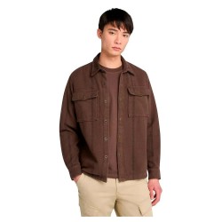 риза,с,дълъг,ръкав,мъжки,ризи,timberland,corduroy,collar,utility,long,sleeve,shirt,chocolate,brown