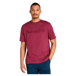 тениска,мъжки,тениски,timberland,hampthon,short,sleeve,t,shirt,burgundy,(pink)