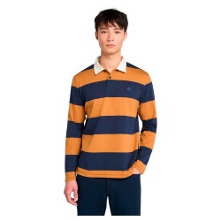 мъжки,блузи,с,яка,timberland,rugby,long,sleeve,polo,dark,sapphire,wheat,boot,(orange,blue)