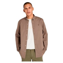 риза,с,дълъг,ръкав,мъжки,ризи,timberland,stretch,poplin,long,sleeve,shirt,chocolate,chip